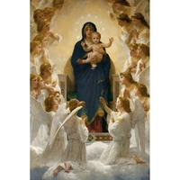 Eurographics - Virgin with Angels Puzzle 1000pc