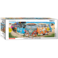 Eurographics - VW Bus Kombination Panoramic Puzzle 1000pc