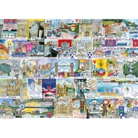 Gibsons - Bright Lights & Big Cities Large Piece Puzzle 500pc