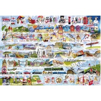 Gibsons - Cream Teas & Queuing Puzzle 2000pc
