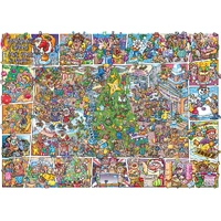 Gibsons - Jokesaws Crackers For Christmas Puzzle 1000pc