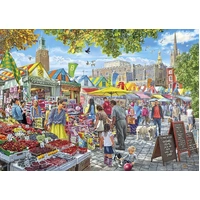 Gibsons - Market Day Norwich Puzzle 1000pc
