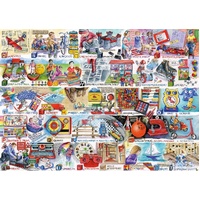 Gibsons - Space Hoppers & Scooters Puzzle  1000pc