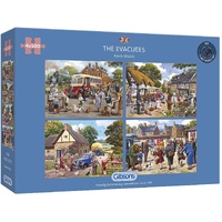 Gibsons - The Evacuees Puzzle 4 x 500pc