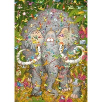 Heye - Degano, Elephant's Life Puzzle 1000pc