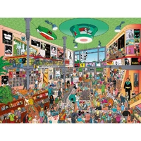 Heye - Record Store Puzzle 1500pc (DAMAGED BOX)