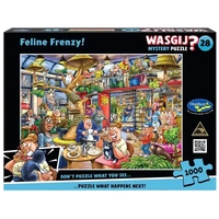 Holdson - WASGIJ? Mystery 28 Feline Frenzy! Puzzle 1000pc