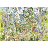 Heye - Funky Zoo - Himalayan Habitat Puzzle 1000pc