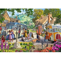 Holdson - Cobblestone Corner Country Bus Excursion Puzzle 1000pc