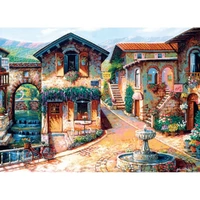 Cobble Hill - Fountain on the Square 1000pc