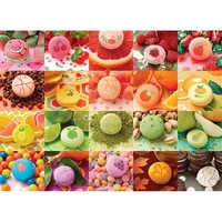 Cobble Hill - Nom Nom Macarons Puzzle 500pc