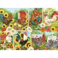 Cobble Hill - Cockadoodledoo Puzzle 500pc