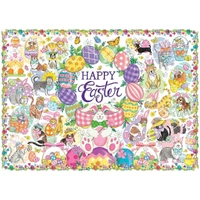 Cobble Hill - Happy Easter Family Puzzle 350pc
