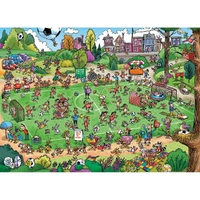 Cobble Hill - Offside Antics Family Puzzle 350pc