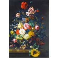 Piatnik - Ruysch, Still Life with Flowers Puzzle 1000pc