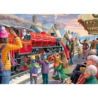 Jumbo - Falcon - The Festive Express Large Piece Puzzle 500pc