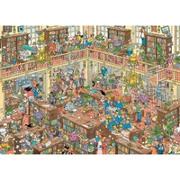 Jumbo - Jan Van Haasteren - The Library Large Piece Puzzle 500pc