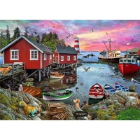 Holdson - Seas the Day, Fisherman's Cove Puzzle 1000pc