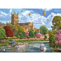 Gibsons - Worcester From The River Puzzle 1000pc