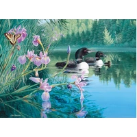 Cobble Hill - Iris Cove Loons Puzzle 500pc