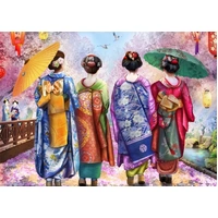 Holdson - Into the Orient - Giesha Blossom Puzzle 1000pc