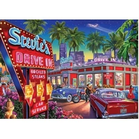 Holdson - Park & Dine - Stevie's Drive in Diner Puzzle 1000pc