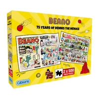 Gibsons - 75 Years of Dennis the Menace Puzzle 2 x 500pc