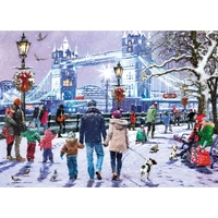Gibsons - Tower Bridge at Christmas Puzzle 1000pc