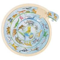 GOKI - Animal Circle Puzzle 27pc