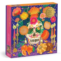 Galison - Ofrenda del Da de Muertos Foil Puzzle 500pc