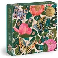 Galison - Between the Blooms Foil Puzzle 1000pc
