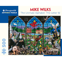 Pomegranate - Mike Wilks, The Ultimate Alphabet: The Letter W Puzzle 500pc