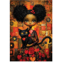 Anatolian - Black Cat Puzzle 500pc