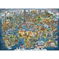 Anatolian - Wonderful World Map Puzzle 3000pc