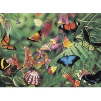 Blue Opal - Wild Australia Butterflies & Beetles Puzzle 100pc