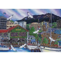 Blue Opal - Mures at the Docks Puzzle 1000pc