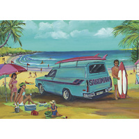 Blue Opal - Jenny Sanders Famous Sandman Puzzle 1000pc