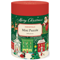 Cavallini - Christmas Mini Puzzle 240pc