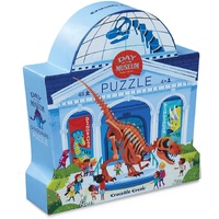 Crocodile Creek - Day at the Museum - Dinosaur Puzzle 48pc (DAMAGED BOX)