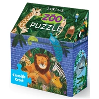 Crocodile Creek - Little Building Zoo Puzzle 24pc