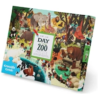 Crocodile Creek - Day at the Zoo Puzzle 60pc
