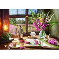 Castorland - Still Life with Violet Snapdragons Puzzle 1000pc