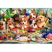 Castorland - Puppies Dessert Puzzle 1000pc