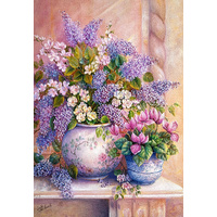 Castorland - Lilac Flowers Puzzle 1500pc