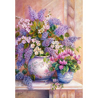 Castorland - Lilac Flowers Puzzle 1500pc