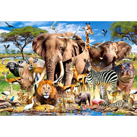 Castorland - Savanna Animals Puzzle 1500pc (DAMAGED BOX)