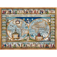 Castorland - Map of the World, 1639 Puzzle 2000pc
