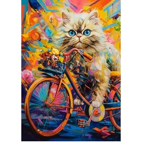 Castorland - Kitten's Floral Ride Puzzle 500pc