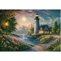 Cherry Pazzi - Moonlight Lighthouse Puzzle 500pc