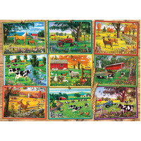 Cobble Hill - Postcards From The Farm Puzzle 1000pc